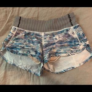 🚨RARE PRINT Lululemon Run Speed Up Short
